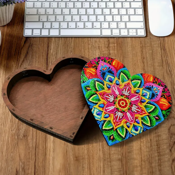 Diamond Painting DIY Exquisite Geschenk-Aufbewahrungsbox